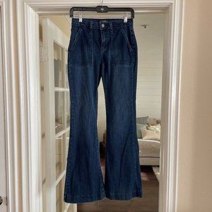 Jeans Dark Denim. Brand: Just Black Denim.  Sz 25  Great condition.